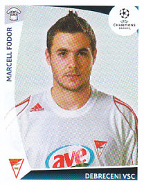 Marcell Fodor Debreceni VSC samolepka UEFA Champions League 2009/10 #331